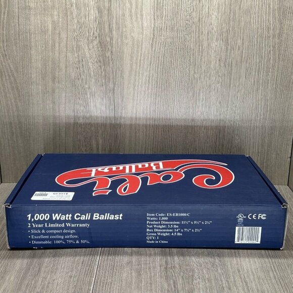 CALI Ballast 1000W Energy Station Plantmax Dimmable Digital Grow Light w/ Box - Picture 3 of 11